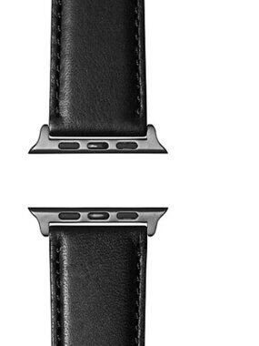 Shinola Men's Aniline Latigo Leather Apple Watch Strap - Heather Grey